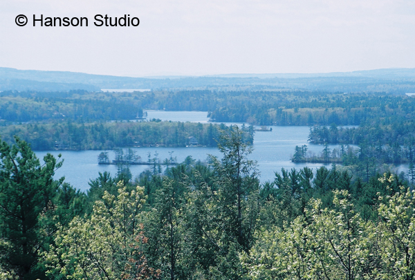 Tuftonboro, NH - Looking Southwest from the Abenaki Tower